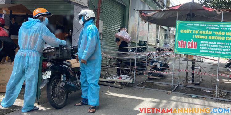 Shipper, tài xế và người về từ bệnh viện nguy cơ vùng xanh