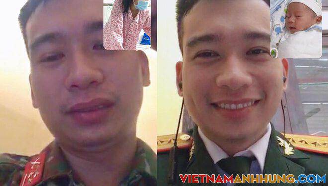 Anh chồng bộ đội “đưa vợ đi đẻ online” thời Covid-19