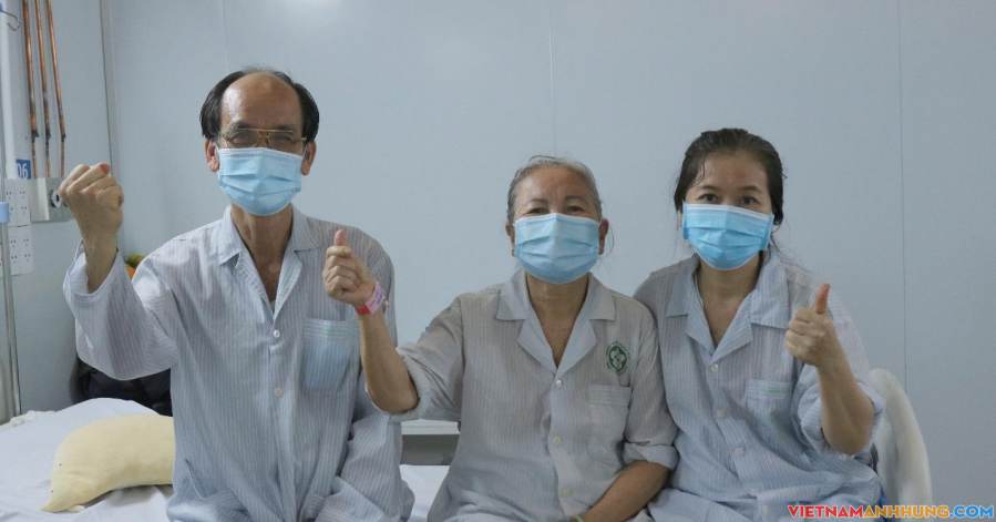 Cả nhà 3 người mắc Covid-19 nặng thoát khỏi hiểm nghèo