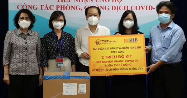 TP HCM vừa tiếp nhận 4 triệu bộ kit xét nghiệm Covid-19
