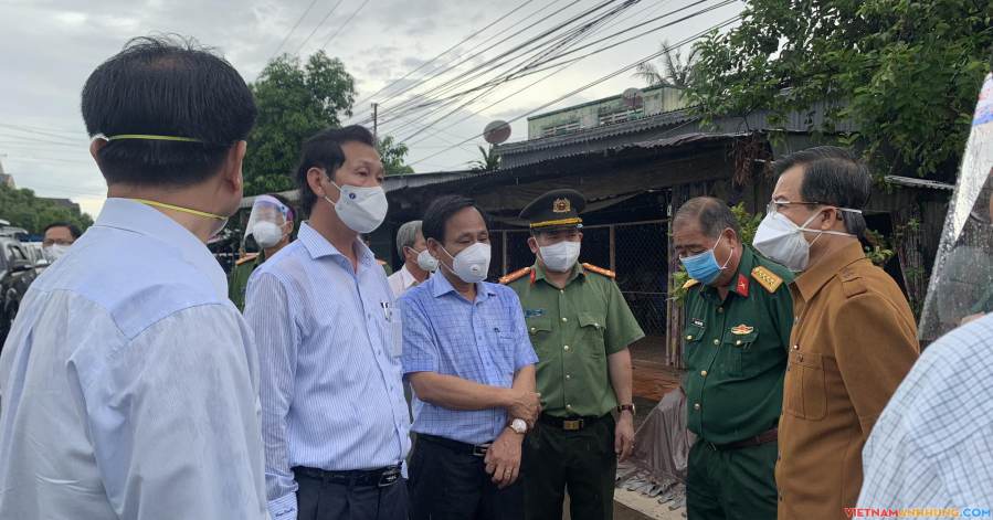 Dồn lực dập các ổ dịch mới tại huyện An Phú và Phú Tân