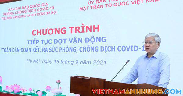 Kêu gọi góp công, góp của ủng hộ công tác phòng, chống dịch Covid-19