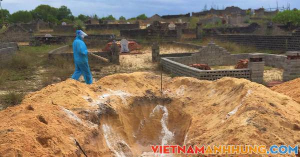 Quảng Bình: Lãnh đạo xã, phường tham gia chôn cất người mất do Covid-19