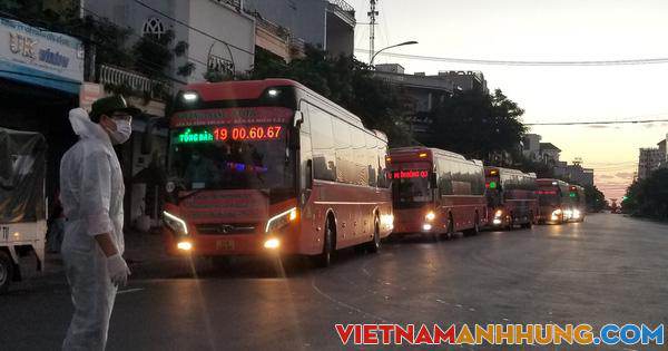 Phú Yên: Tiếp tục miễn phí đưa người dân đi và đến TP HCM