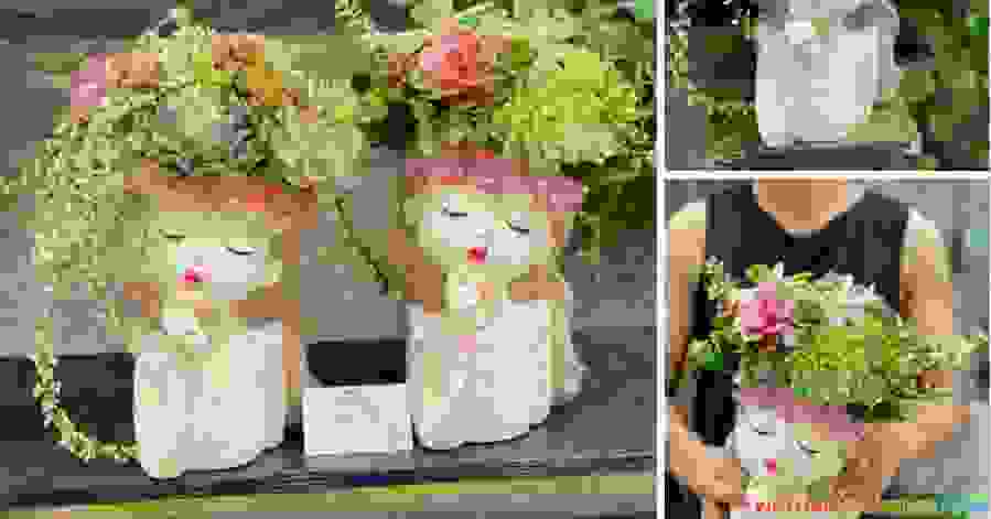 Tranh chân dung màu nước, hoa sen đá…. lên ngôi