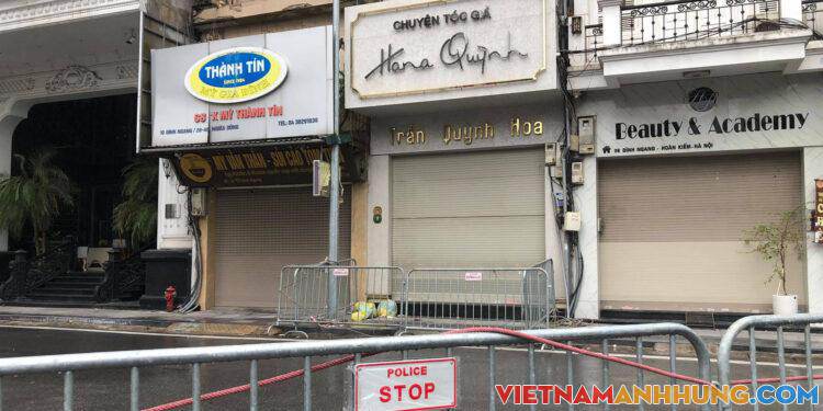 Công an vào cuộc xác minh cô gái F0 từ TP.HCM ra Hà Nội ở phố Đình Ngang lây nhiễm cho 4 người