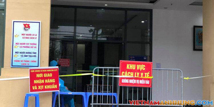 Người đàn ông về từ Vũng Tàu nghi nhiễm Covid-19, Hà Nội cách ly toà chung cư hơn 1000 dân