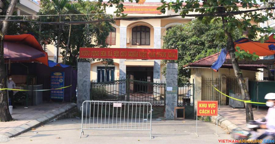 Nữ cán bộ nhiễm Covid-19, phong toả Tòa án huyện Thanh Oai