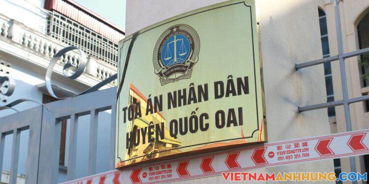 5 cán bộ công an, toà án huyện Quốc Oai dương tính