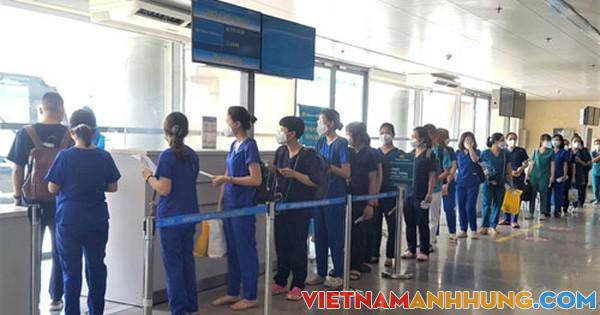 Đoàn y – bác sĩ Đà Nẵng vào TP HCM chống dịch