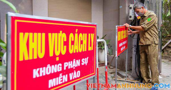 CLIP: Phong toả nhiều điểm liên quan đến nữ cán bộ TAND huyện mắc Covid-19