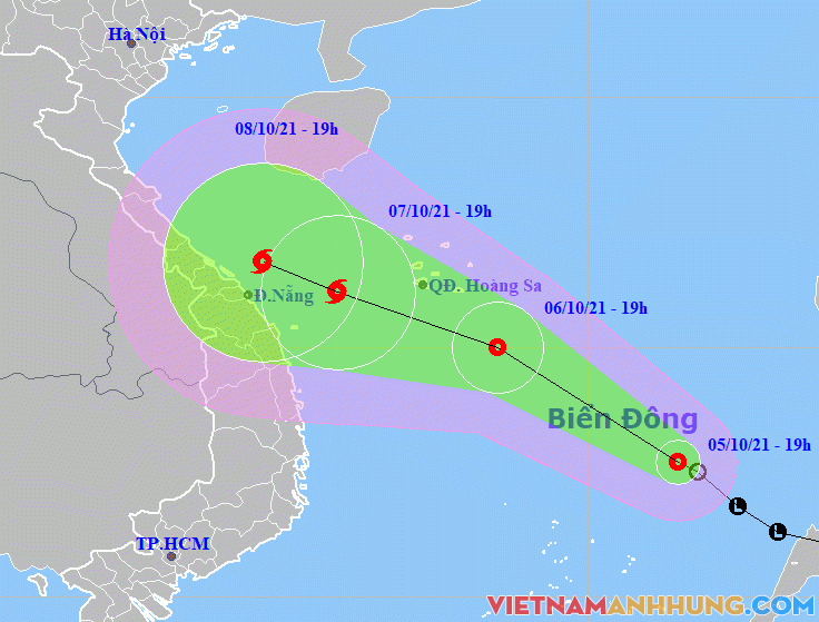 Áp thấp nhiệt đới trên Biển Đông