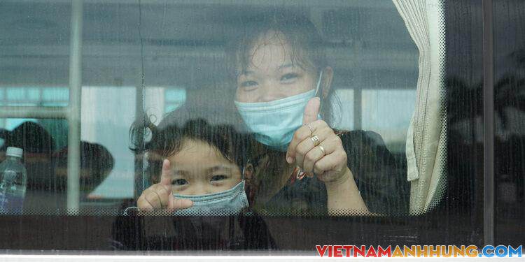 Bà Rịa – Vũng Tàu dùng ôtô đưa người dân về miền Tây