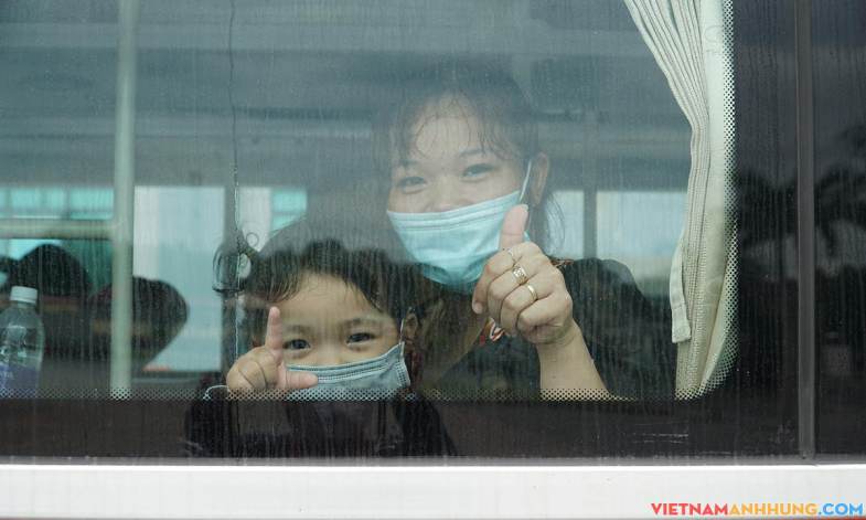 Bà Rịa – Vũng Tàu dùng ôtô đưa người dân về miền Tây