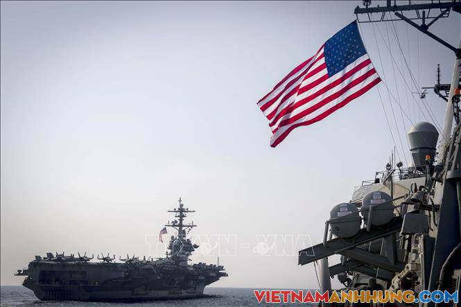 Các nước Nhóm ‘Bộ tứ’ tập trận hải quân chung tại Ấn Độ Dương