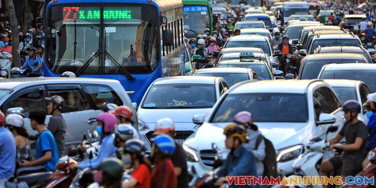 Đề xuất lập dự án thu phí ôtô vào trung tâm TP HCM