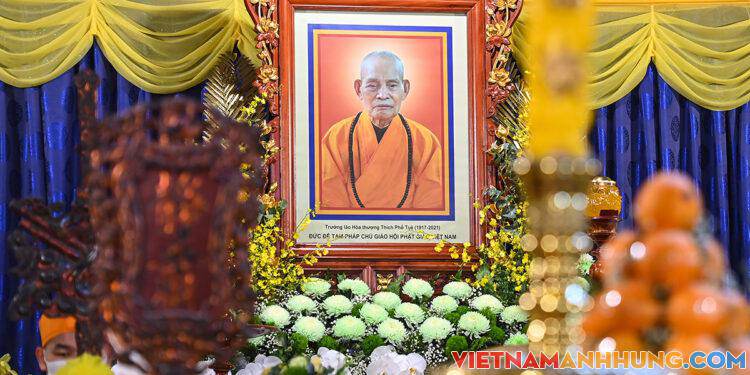 Đức Pháp chủ cả cuộc đời gắn bó với ngôi chùa thôn quê