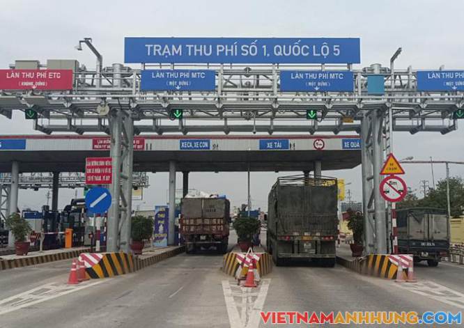 Hoàn thành lắp đặt trạm thu phí không dừng vào tháng 3/2022