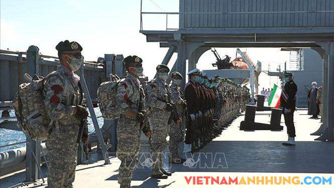 Iran tập trận gần biên giới Azerbaijan