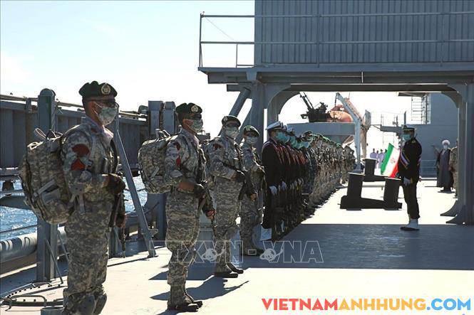 Iran tập trận gần biên giới Azerbaijan