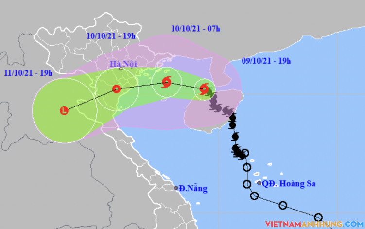 Lên kế hoạch ứng phó mưa bão trong 10 ngày