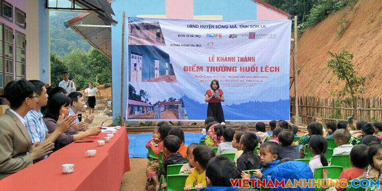 Ngôi trường mới – ước mơ thành hiện thực của thầy trò Huổi Lếch