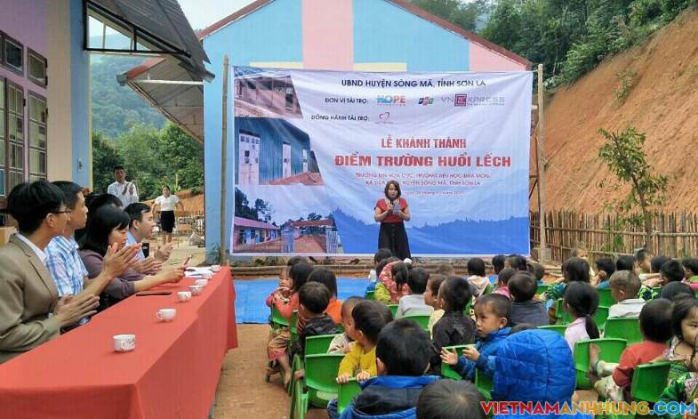 Ngôi trường mới – ước mơ thành hiện thực của thầy trò Huổi Lếch