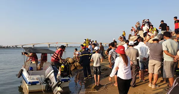 Vợ chồng già mất tích do lật ghe khi đánh cá trên sông Bồ