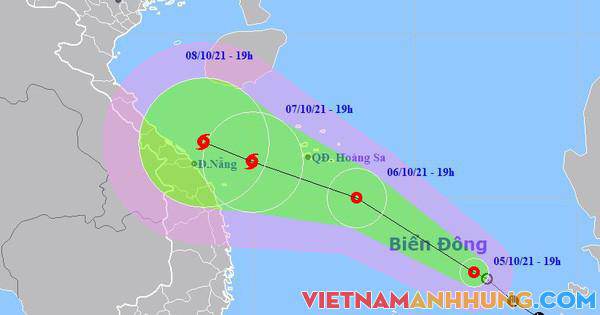 Xuất hiện áp thấp nhiệt đới trên Biển Đông, khả năng mạnh lên thành bão