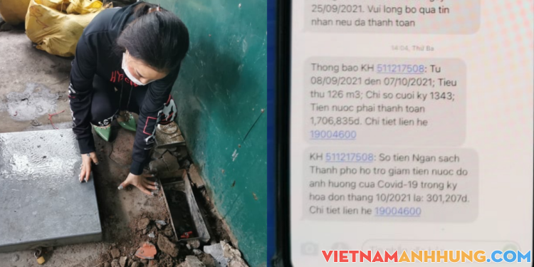 Chủ quán cắt tóc nghỉ dịch 2 tháng nhận hoá đơn tiền nước hơn 2 triệu đồng