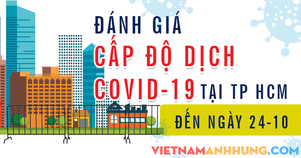 [Infographic] TP HCM đang ở cấp độ dịch 2 – vùng vàng