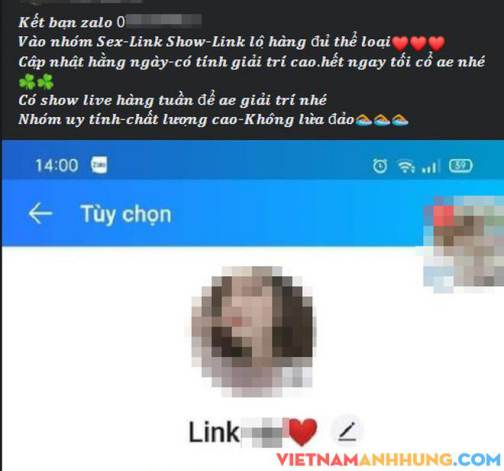 Dụ dỗ trẻ vị thành niên hoạt động khiêu dâm trên mạng xã hội