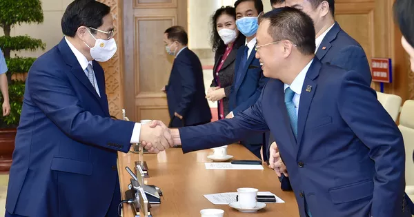 Thủ tướng Phạm Minh Chính gặp mặt doanh nhân