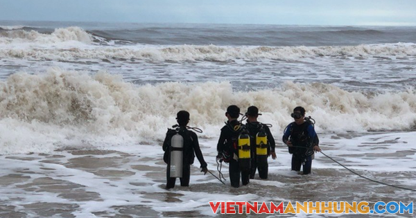 Tắm biển, nam sinh lớp 10 chết đuối trôi dạt 10 km