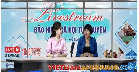 Hiệu quả từ buổi “Livestream” tuyên truyền BHXH tự nguyện