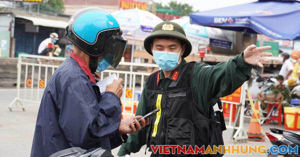 Người dân quay về đông nghẹt, chốt vào Bà Rịa – Vũng Tàu chật cứng xe