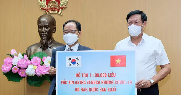 Tiếp nhận gần 2 triệu liều vắc-xin AstraZeneca của Ba Lan và Hàn Quốc