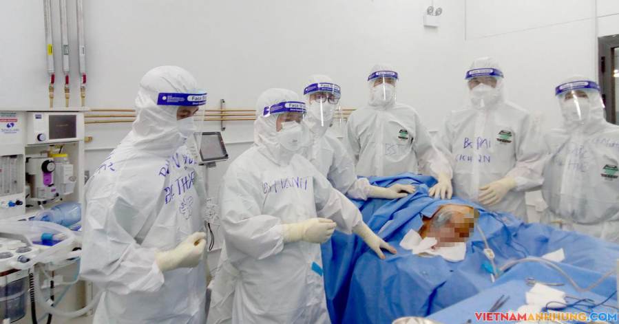 Phẫu thuật giúp giảm tỷ lệ tử vong bệnh nhân Covid-19 nặng