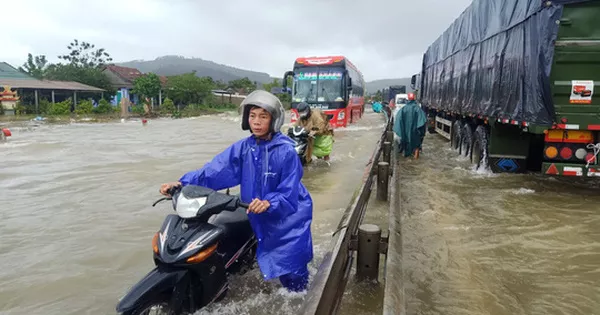 Miền Trung mưa lớn tới trên 400 mm, Thủ tướng Chính phủ yêu cầu chủ động ứng phó