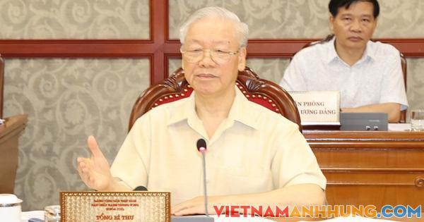 Tổng Bí thư chủ trì họp Ban Bí thư kỷ luật nhiều cựu lãnh đạo Cảnh sát biển