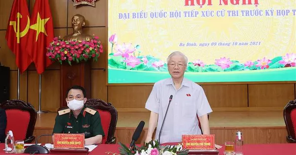 Tổng Bí thư Nguyễn Phú Trọng: Tuyệt đối không được chủ quan, lơ là, tự mãn trước dịch bệnh Covid-19