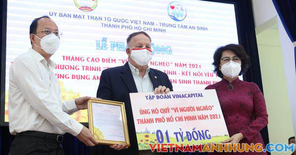 TP HCM: Hơn 14,5 tỉ đồng ủng hộ công tác an sinh, chăm lo trẻ mồ côi do Covid-19