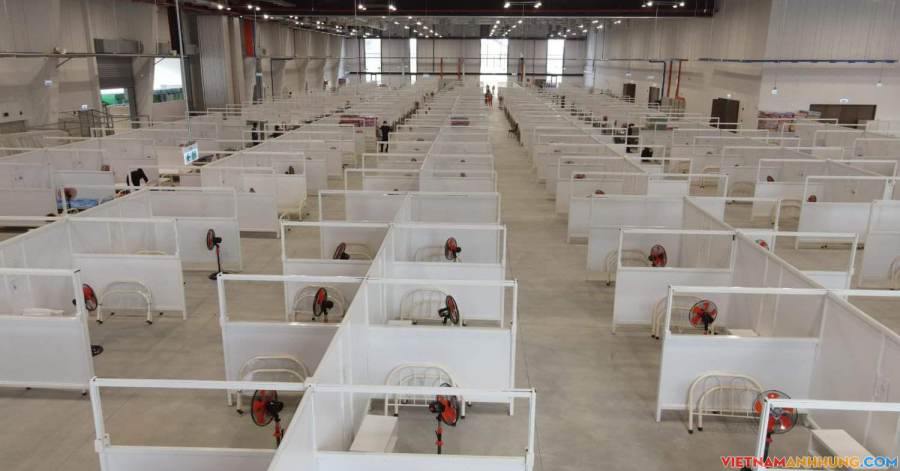 Ca mắc Covid-19 giảm, bệnh viện dã chiến trống giường