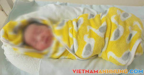 Người phụ nữ bịt mặt bỏ lại bé sơ sinh ở tổ trực Covid-19 của bệnh viện