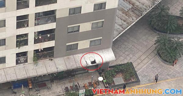 Nam thanh niên bất ngờ rơi từ tầng 12 chung cư xuống tử vong