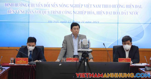 Ông Nguyễn Duy Hưng: Phát triển mạnh mẽ khoa học công nghệ, chuyển đổi số trong nông nghiệp