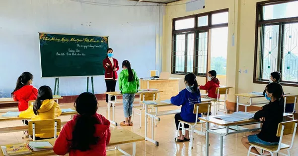 Chuyện học trong khu cách ly