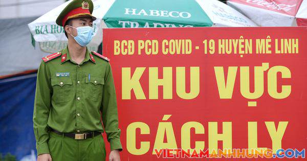 CLIP: Cách ly thôn Bạch Trữ với hơn 8.200 người dân liên quan chùm ca bệnh Covid-19