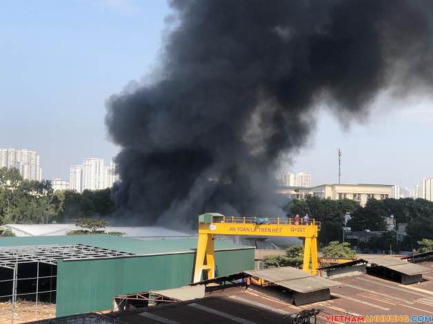 Ba vụ cháy ở Hà Nội trong buổi chiều