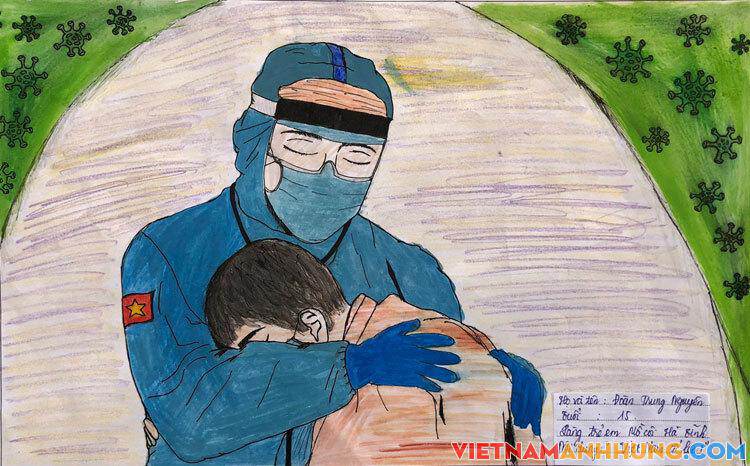 Khai mạc triển lãm tranh của trẻ em trong đại dịch